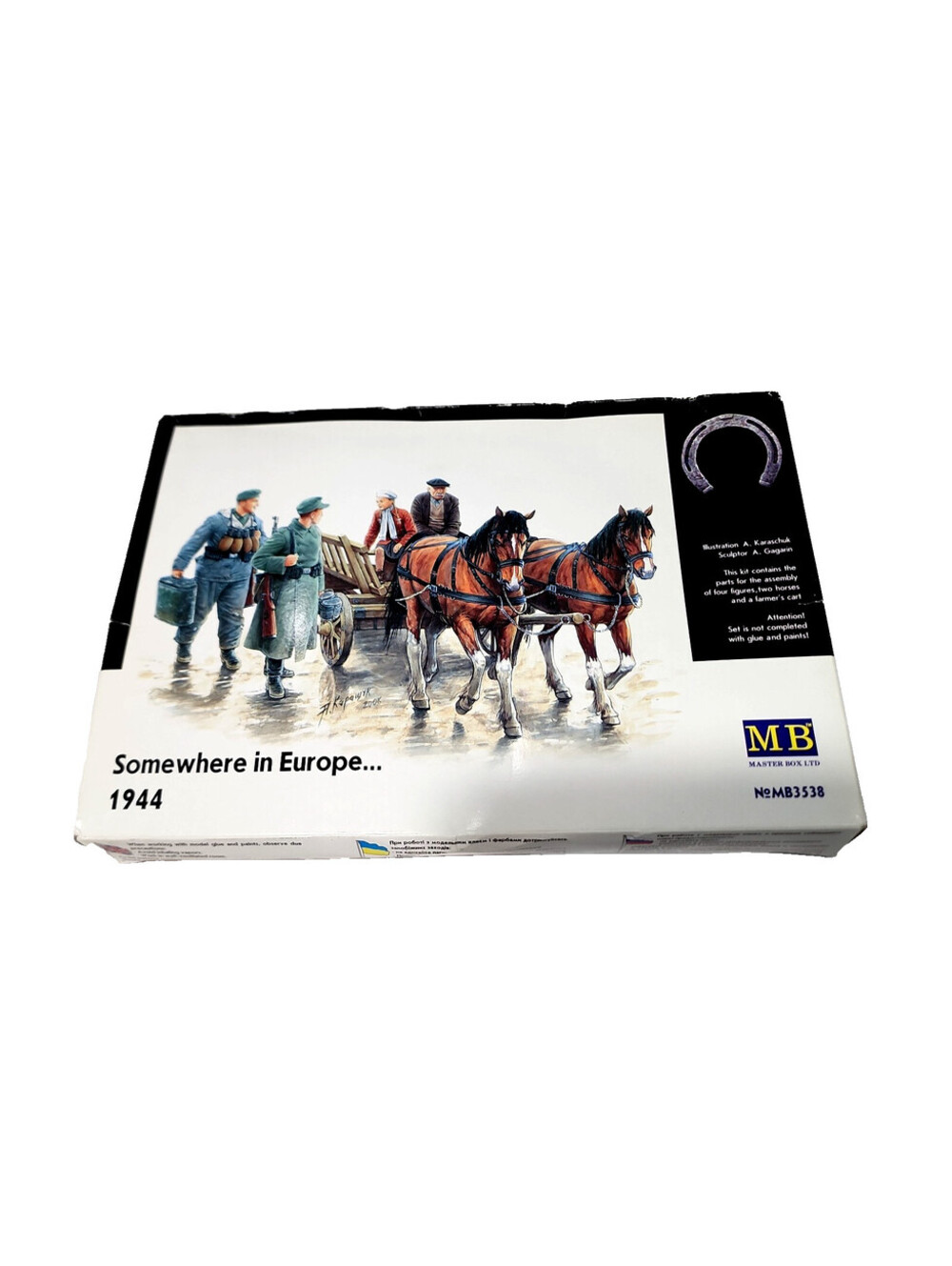 Master Box 1/35 Somewhere in Europe 1944 Model Kit MB3538 New